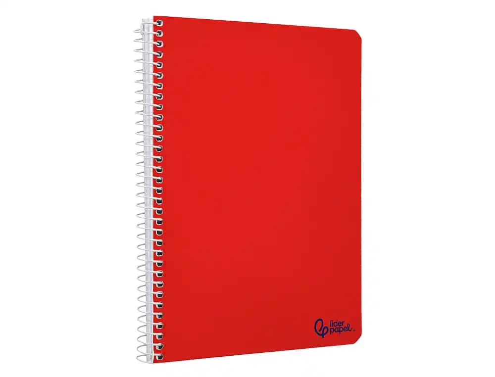 Cuaderno espiral liderpapel smart tapa blanda 80h rayado montessori 5mm colores surtidos