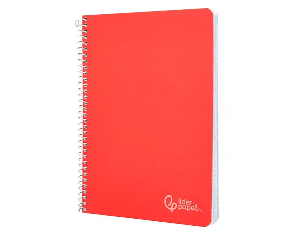 Cuaderno de espiral Liderpapel Witty de tapa dura, cuadro de 5 mm con margen, 80 hojas de 90 g – A5 · 90g
