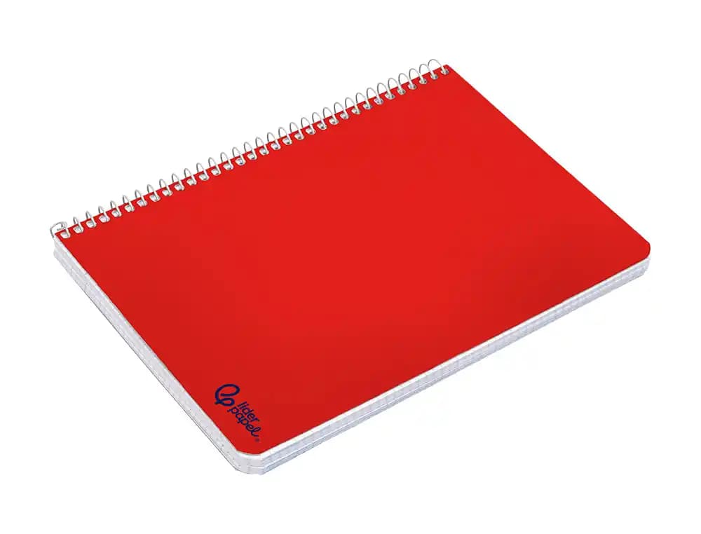 Cuaderno espiral liderpapel witty tapa dura 80h cuadro 8mm con margen colores surtidos