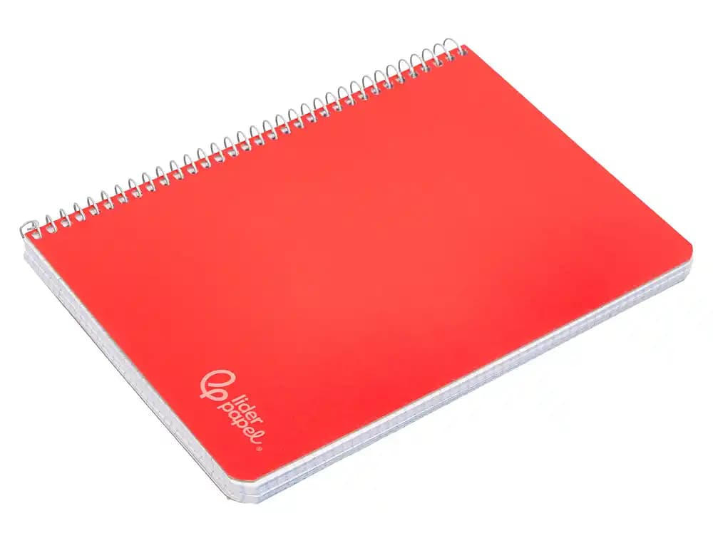 Cuaderno espiral liderpapel a5 witty tapa dura 80h 90gr rayado horizontal 8mm con margen colores surtidos