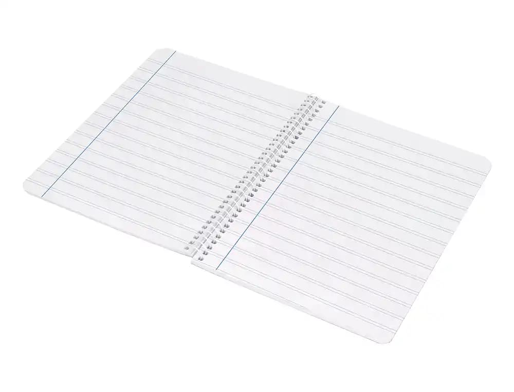 Cuaderno espiral liderpapel a5 witty tapa dura 80h 90gr pauta estrecha 2,5mm con margen colores surtidos