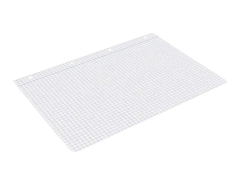 Recambio liderpapel a4 100 hojas 75gr cuadro 6mm 4 taladros con margen