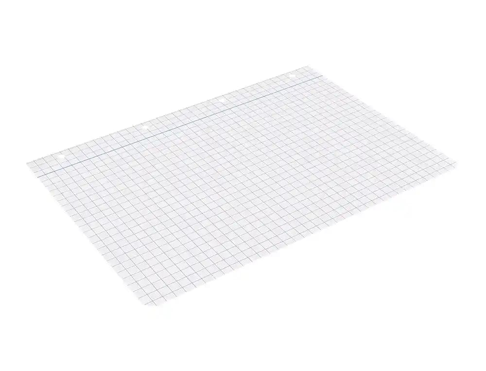 Recambio liderpapel a4 100 hojas 75gr cuadro 8mm con margen 4 taladros