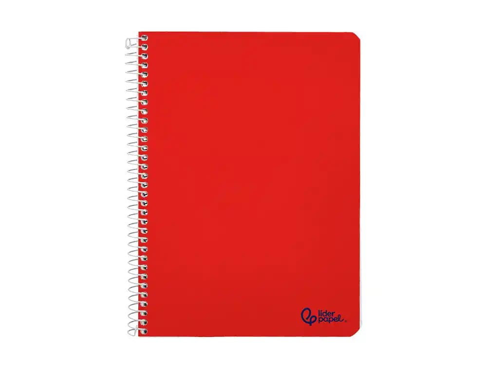 Cuaderno espiral liderpapel micro smart tapa blanda 80h horizontal 7mm doble margen 4 taladros colores