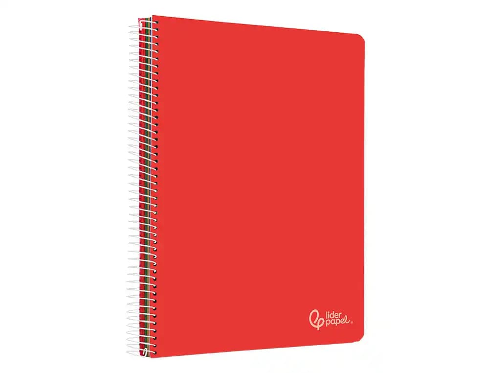 Cuaderno espiral liderpapel a4 micro witty tapa dura 120h 90gr horizontal 8mm 5 bandas 4 taladros colores surtidos