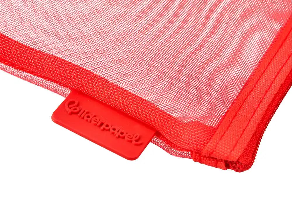 Bolsa zipper bag liderpapel poliester transpirable multiusos expositor de 40 unidades tamaños y colores