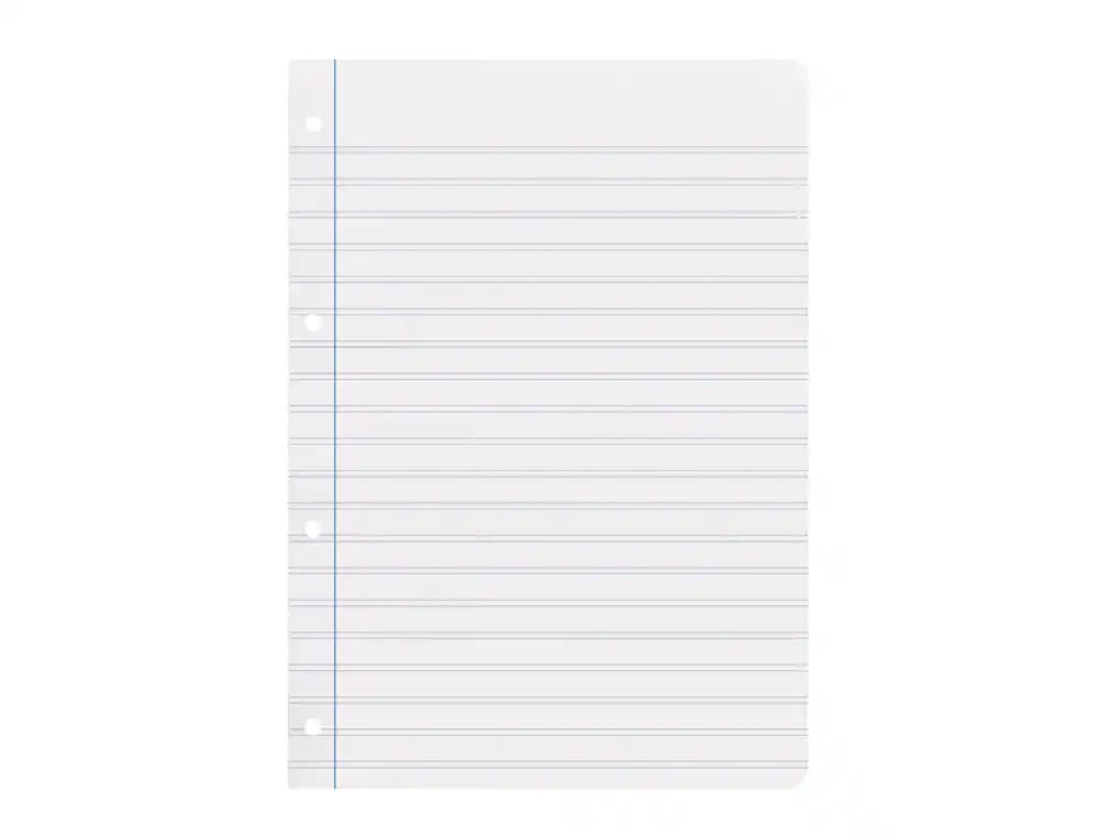 Recambio liderpapel a4 100 hojas 100gr pauta 3,5mm con margen 4 taladros