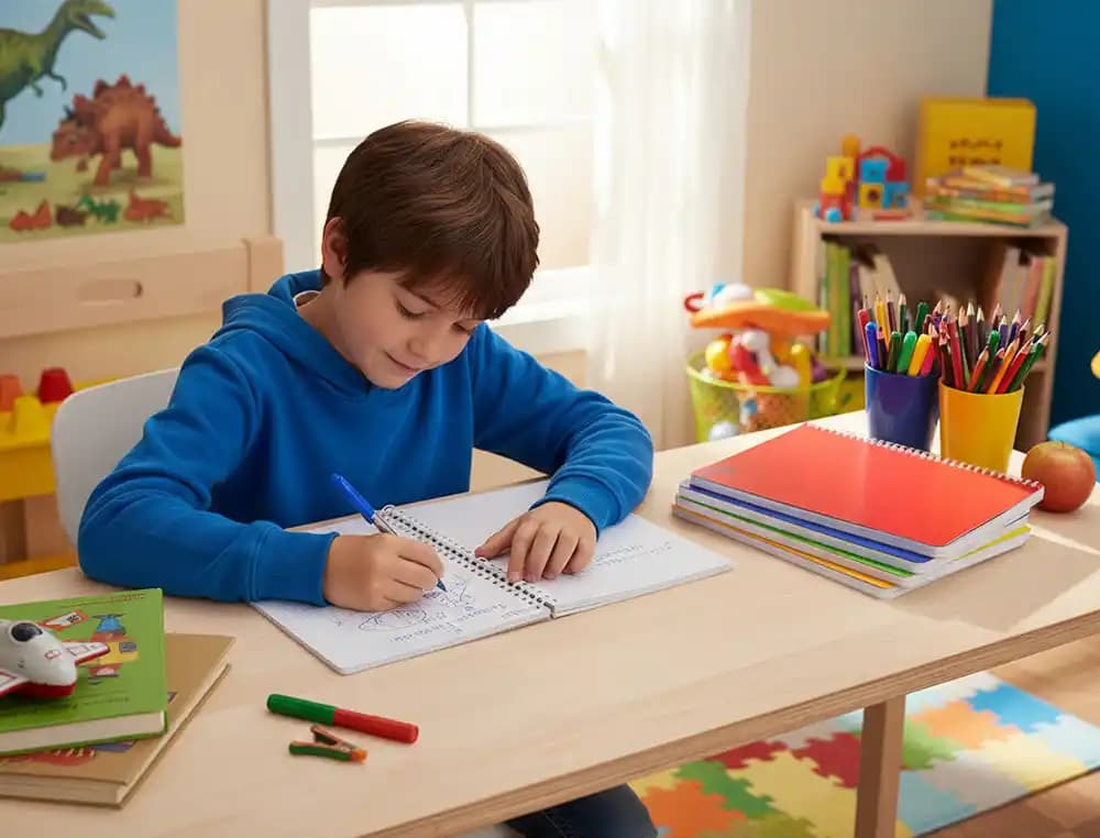 Cuaderno espiral liderpapel a4 wonder tapa plastica 80h 90gr cuadro 4mm con margen pack 5+1 colores surtidos