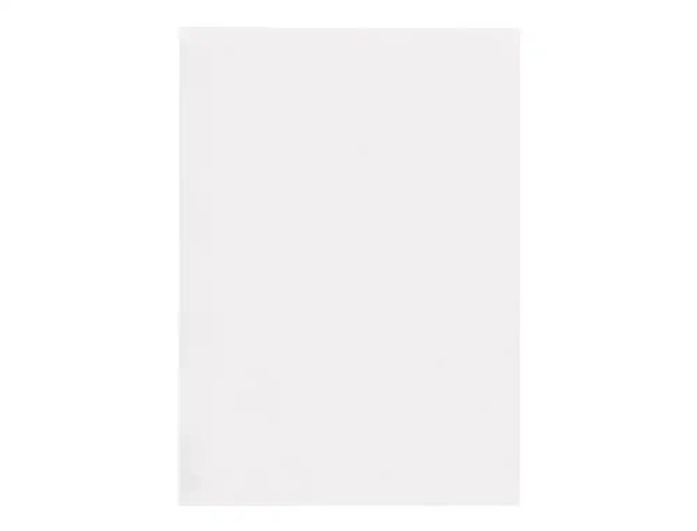 Cartulina liderpapel a3 180g/m2 blanco paquete de 25+5 hojas en carpeta dossier transparente con cierre