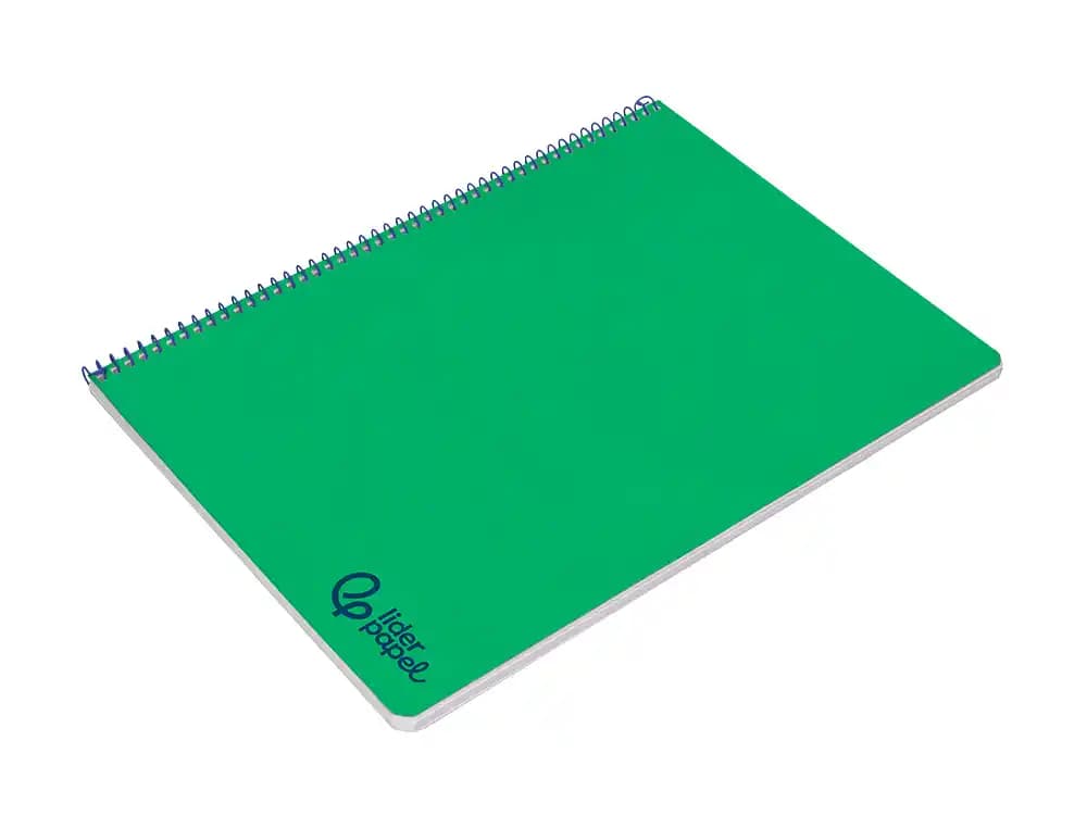 Cuaderno espiral liderpapel a4 wonder tapa plastico 80h 90gr cuadro 4mm con margen colores