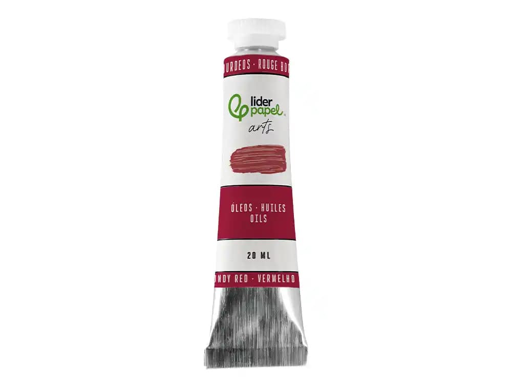 Pintura al oleo liderpapel tubo de aluminio de 20 ml