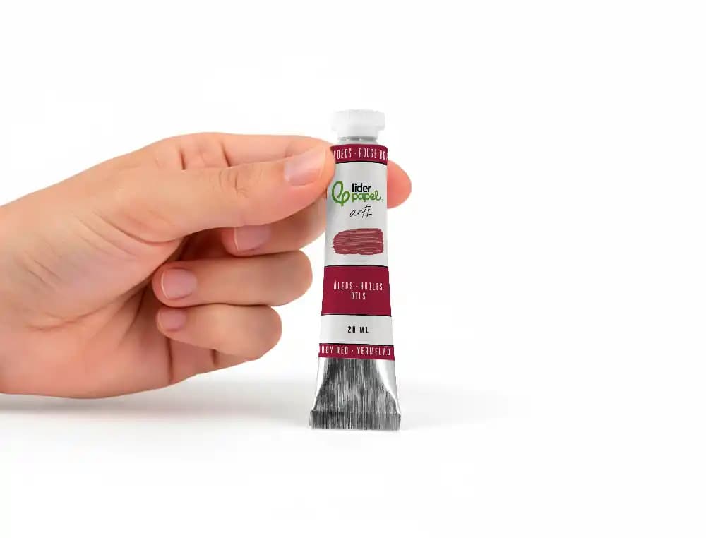 Pintura al oleo liderpapel tubo de aluminio de 20 ml