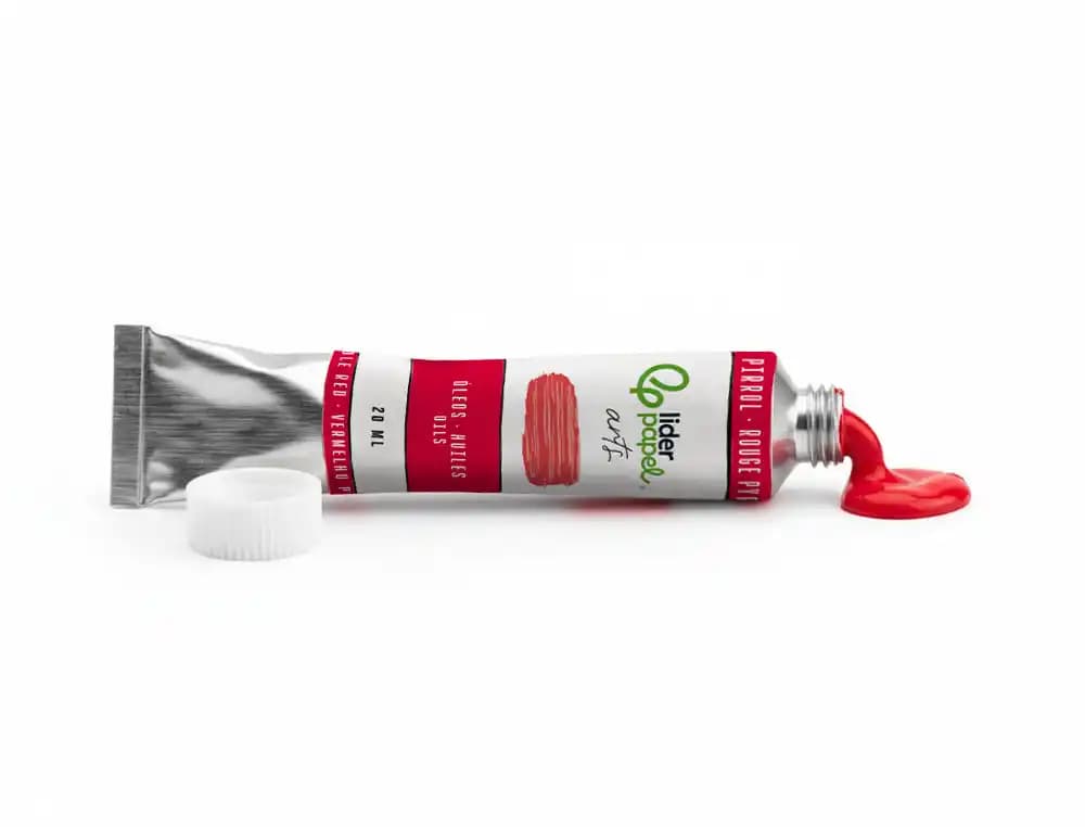 Pintura al oleo liderpapel tubo de aluminio de 20 ml