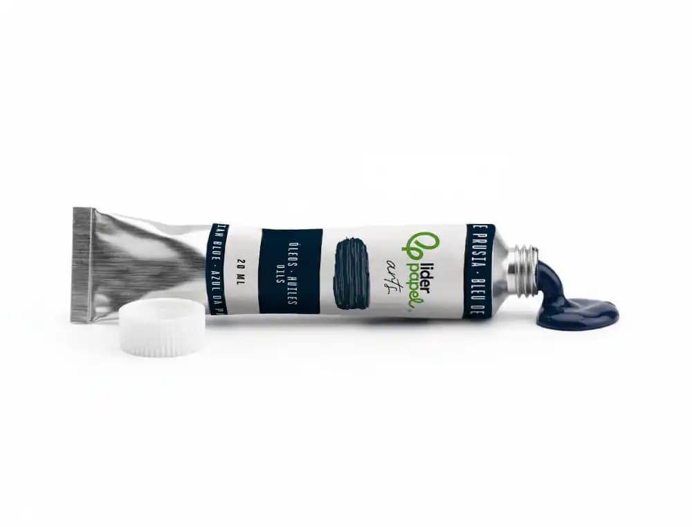 Pintura al oleo liderpapel tubo de aluminio de 20 ml