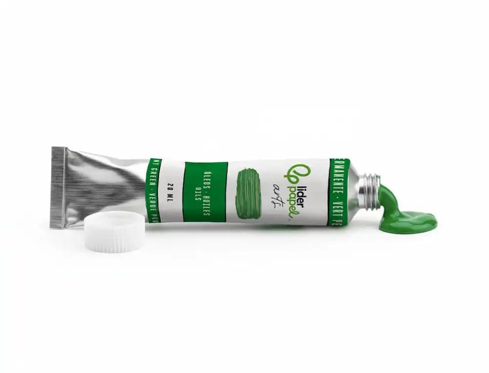 Pintura al oleo liderpapel tubo de aluminio de 20 ml permanente