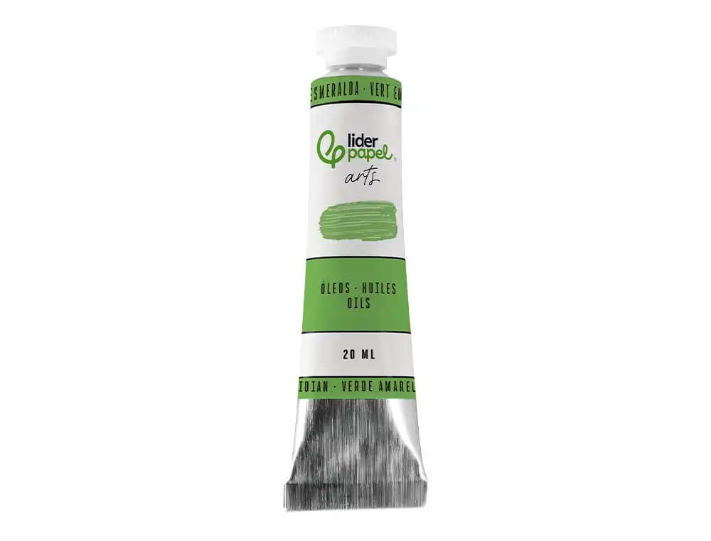Pintura al oleo liderpapel tubo de aluminio de 20 ml