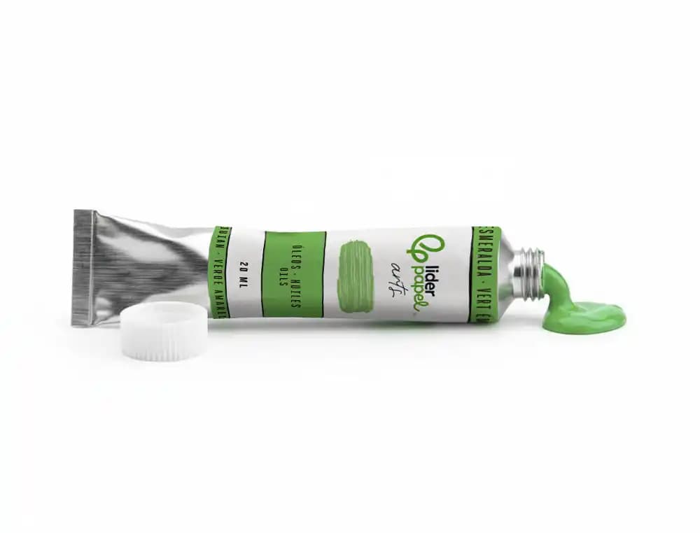 Pintura al oleo liderpapel tubo de aluminio de 20 ml