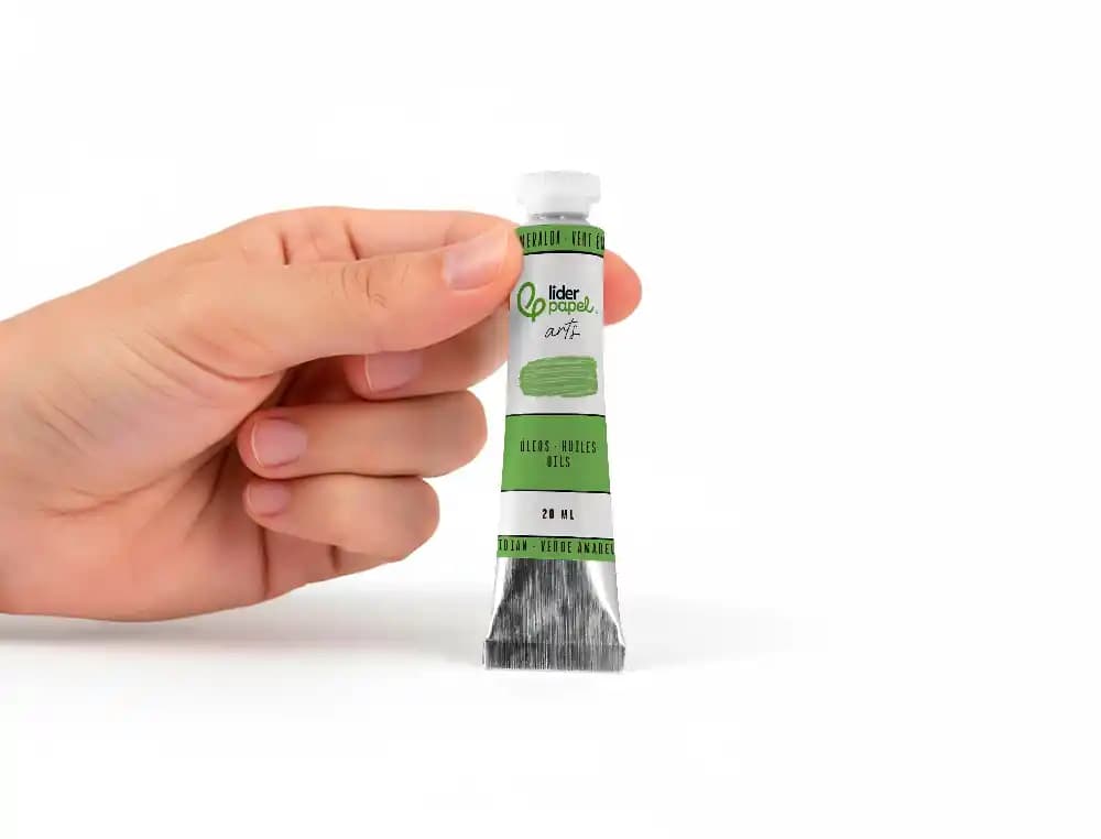 Pintura al oleo liderpapel tubo de aluminio de 20 ml