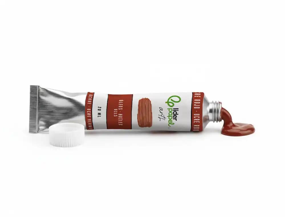 Pintura al oleo liderpapel tubo de aluminio de 20 ml