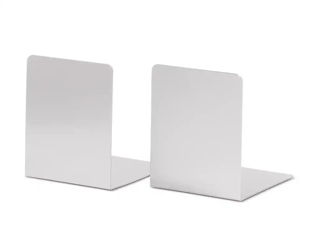 Apoyalibros metalico maul aluminio 100x80x100 mm juego