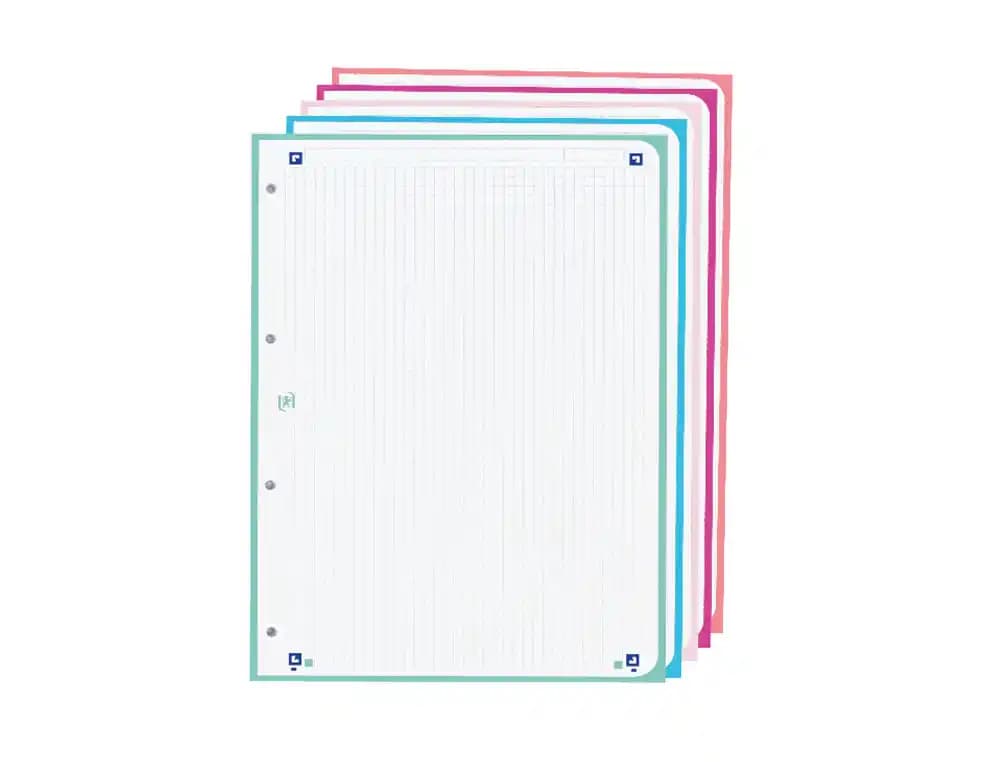 Pack carpeta Oxford EuropeanBinder Live&Go A4+ + recambio 80h + juego 5 separadores