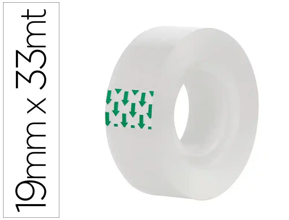 Greening Cinta adhesiva greening transparente 33 m x 19 mm