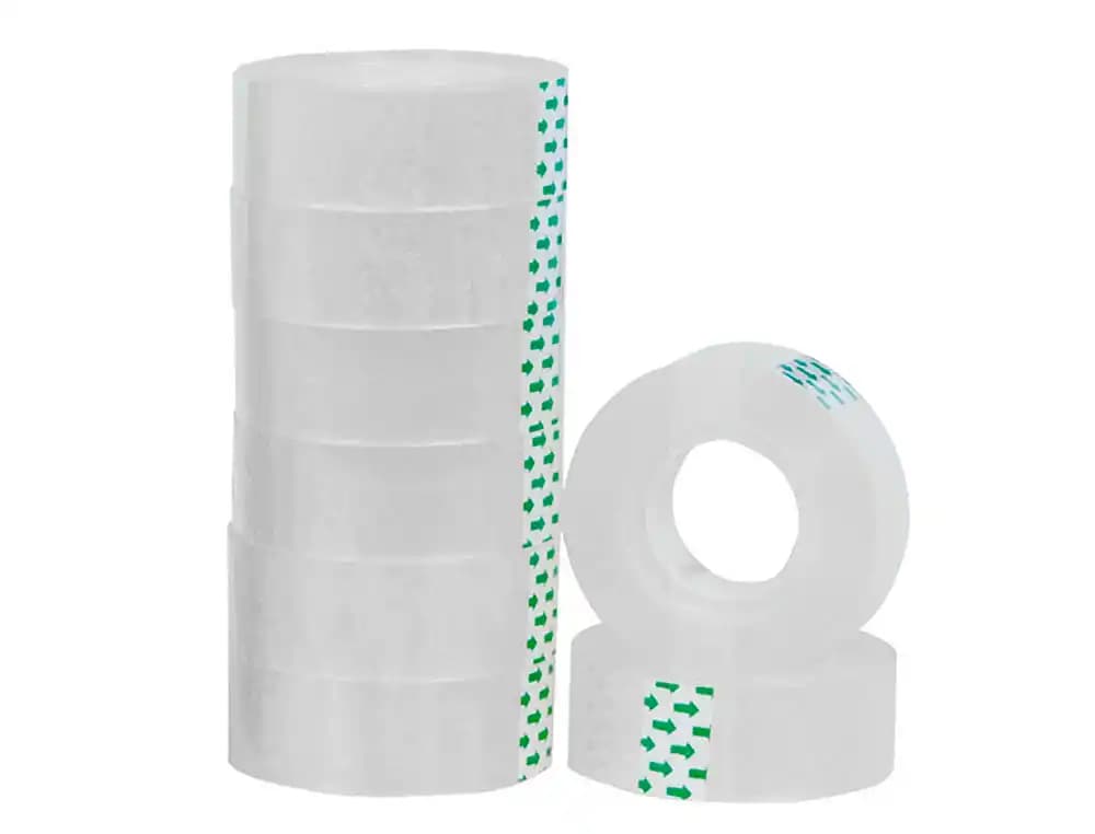 Cinta adhesiva greening transparente 33 m x 19 mm