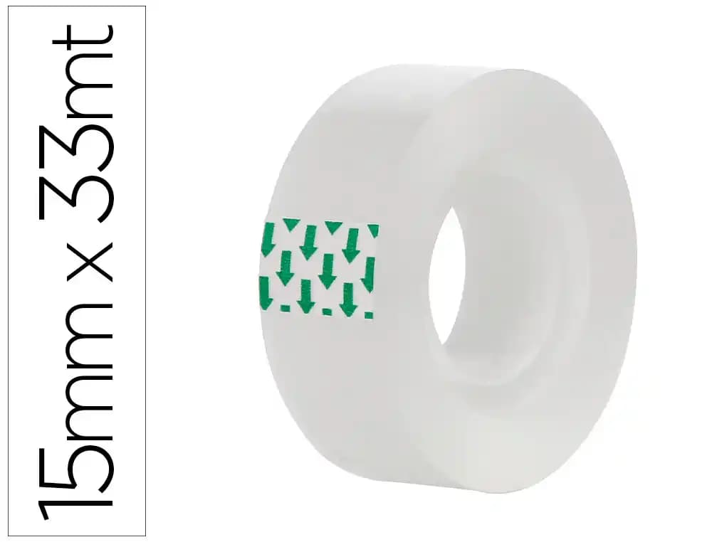 Greening Cinta adhesiva greening transparente 33 m x 15 mm