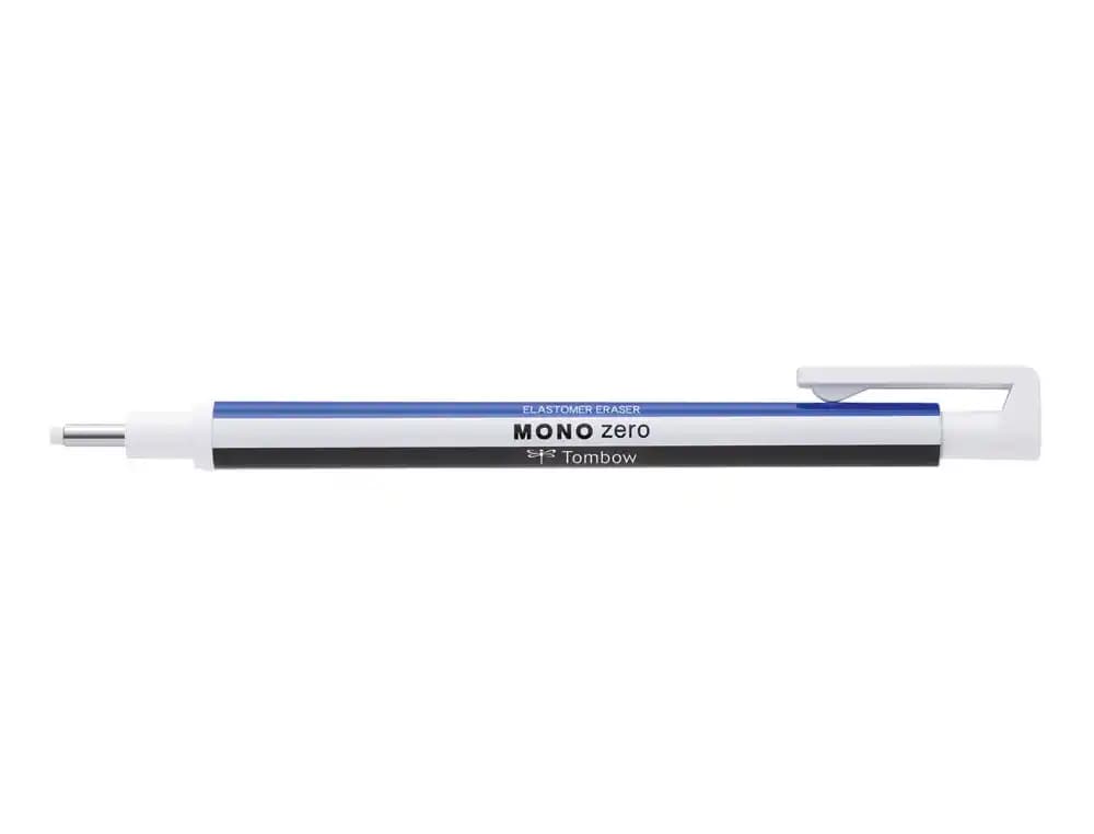 Portagomas tombow mono zero con clip goma redonda 2,3mm diametro + 2 recambios
