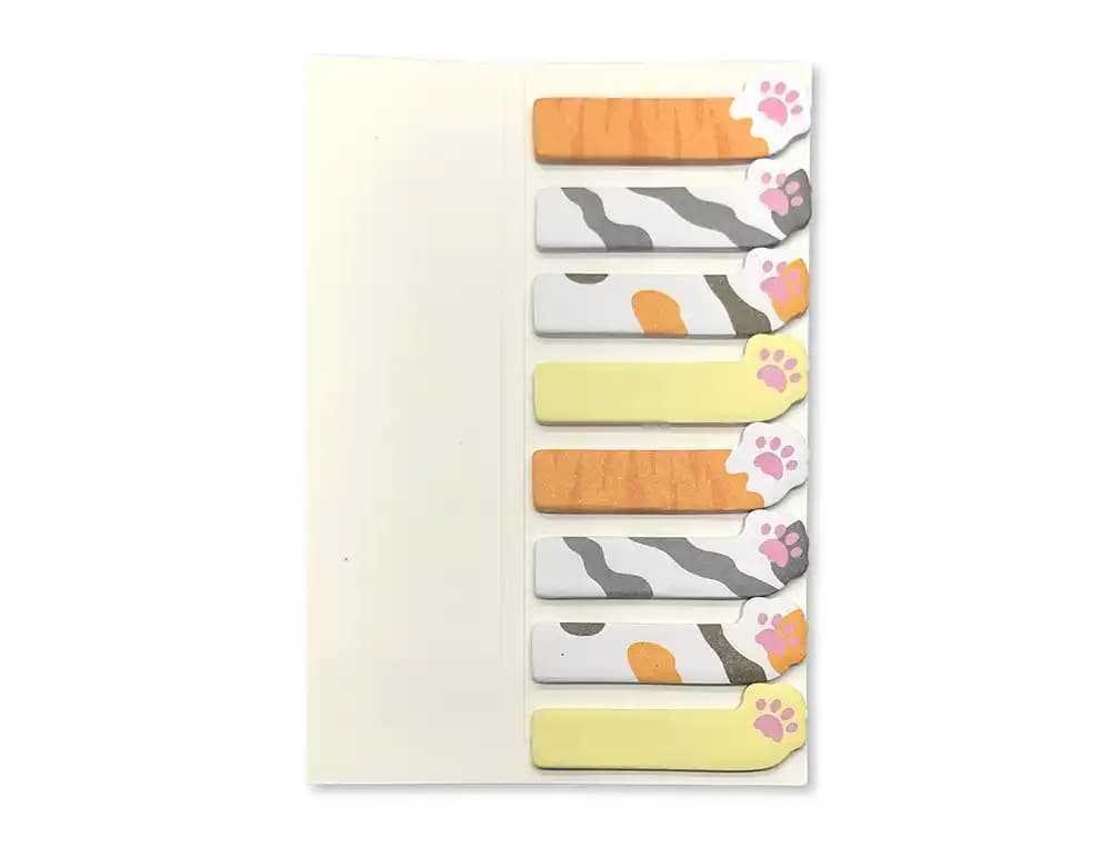 Bloc notas adhesivas imaginovo marcapaginas patita 120 hojas 8x15x48 mm