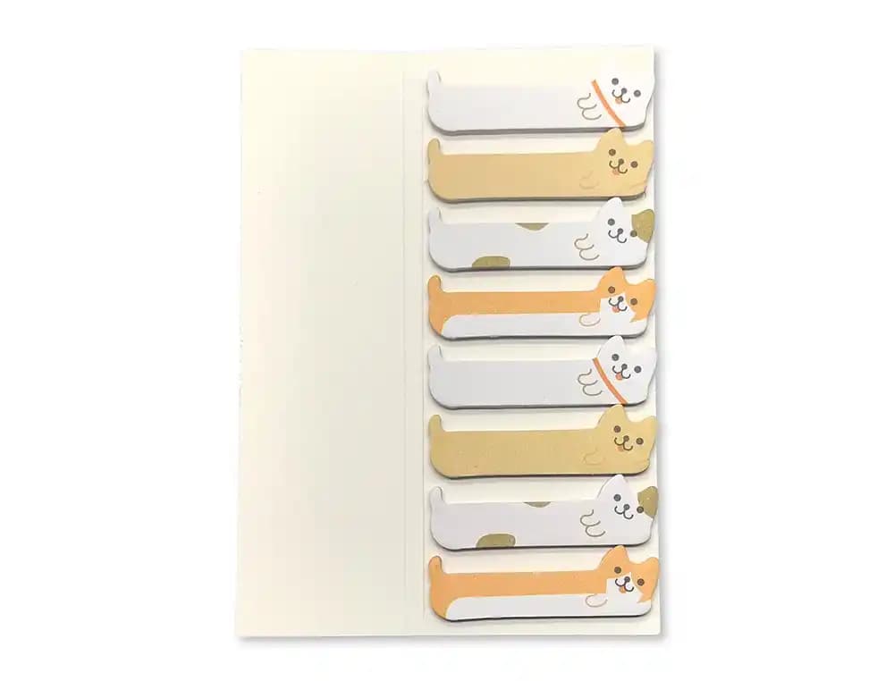 Bloc notas adhesivas imaginovo marcapaginas perrito 120 hojas 8x15x48 mm