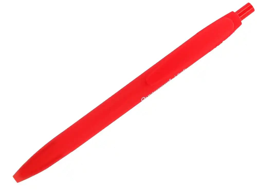 Boligrafo liderpapel punta 1 mm retractil con clip acabado soft touch cuerpo