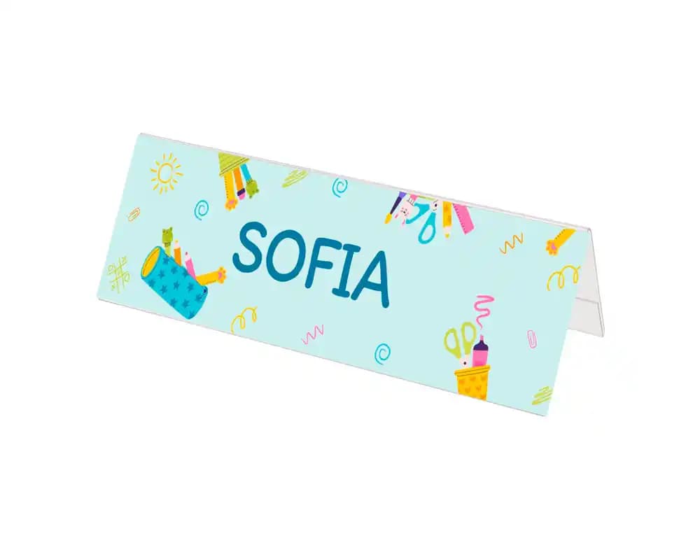 Identificador sobremesa archivo 2000 petg flexible visibilidad doble cara din a4 85x300x100 mm