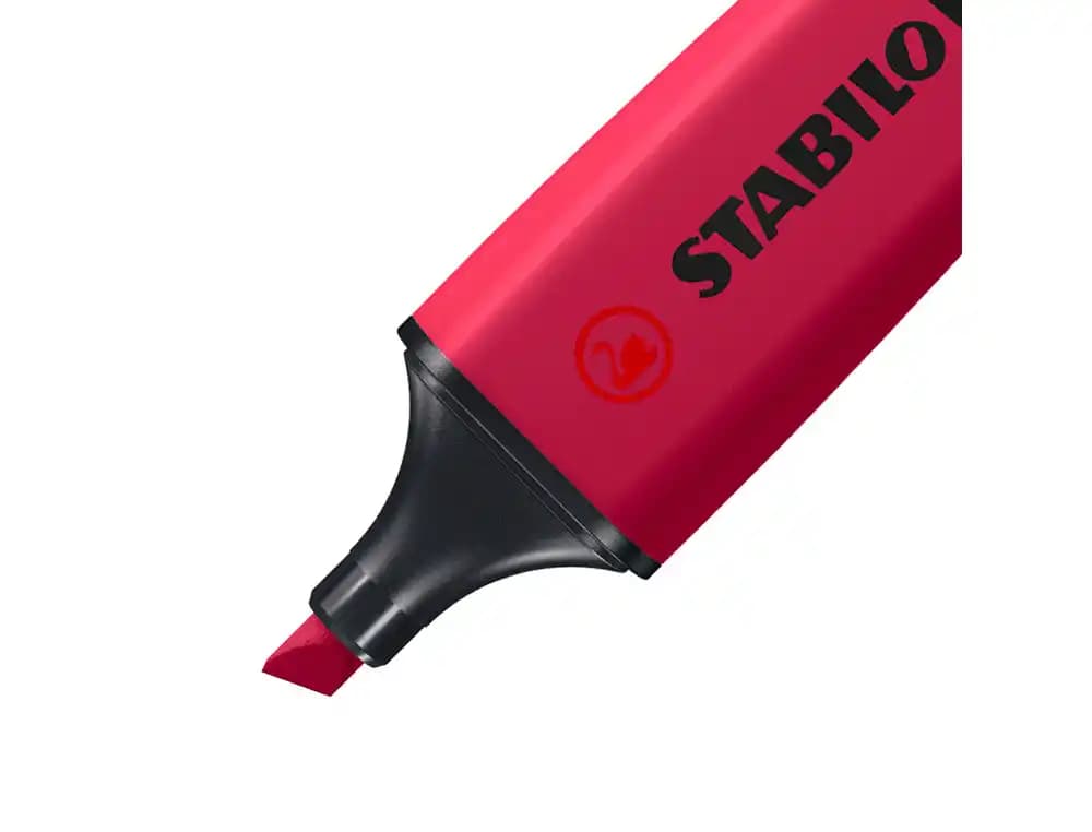 Rotulador fluorescente Stabilo Boss Nature Colors Wildflower Edition, trazo de 2 y 5 mm – Rojo borgona
