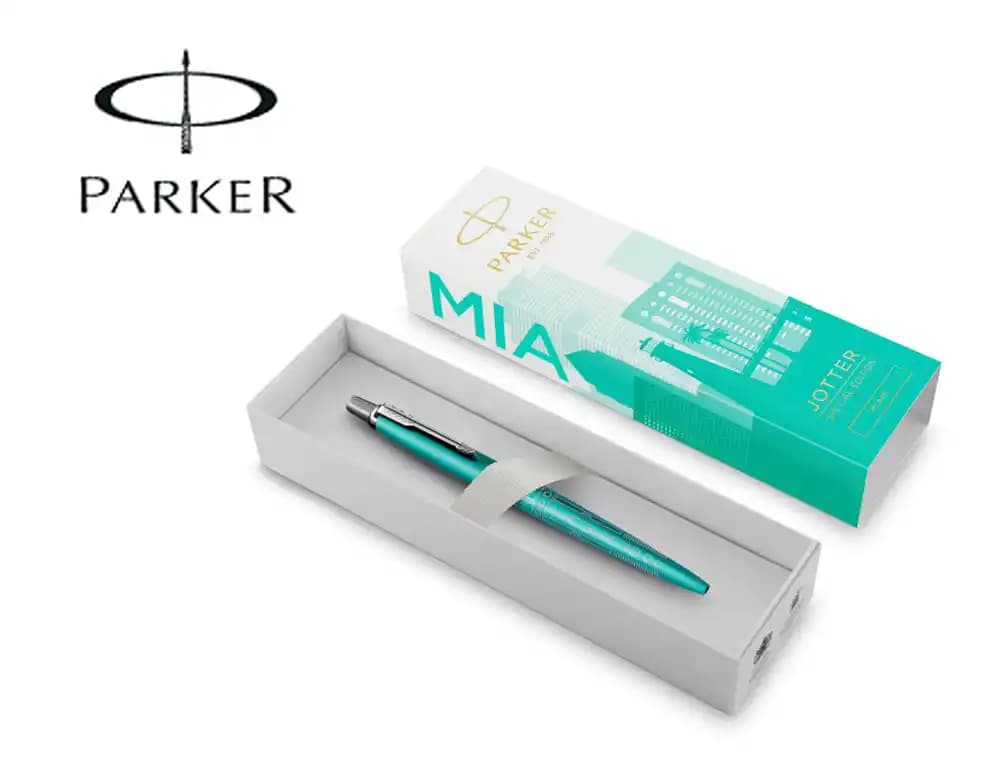 Parker Bolígrafo Parker jotter edición especial global iconos miami turquesa