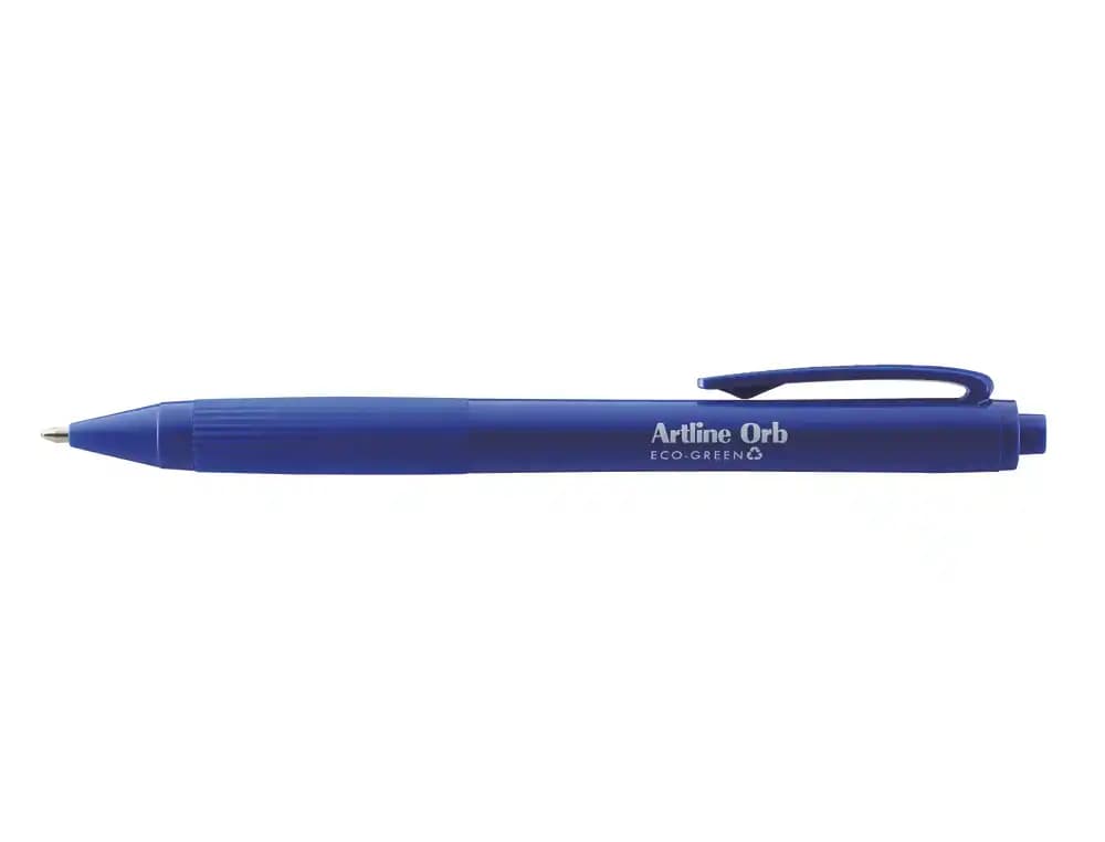 Boligrafo artline orb eco green retractil 1 mm