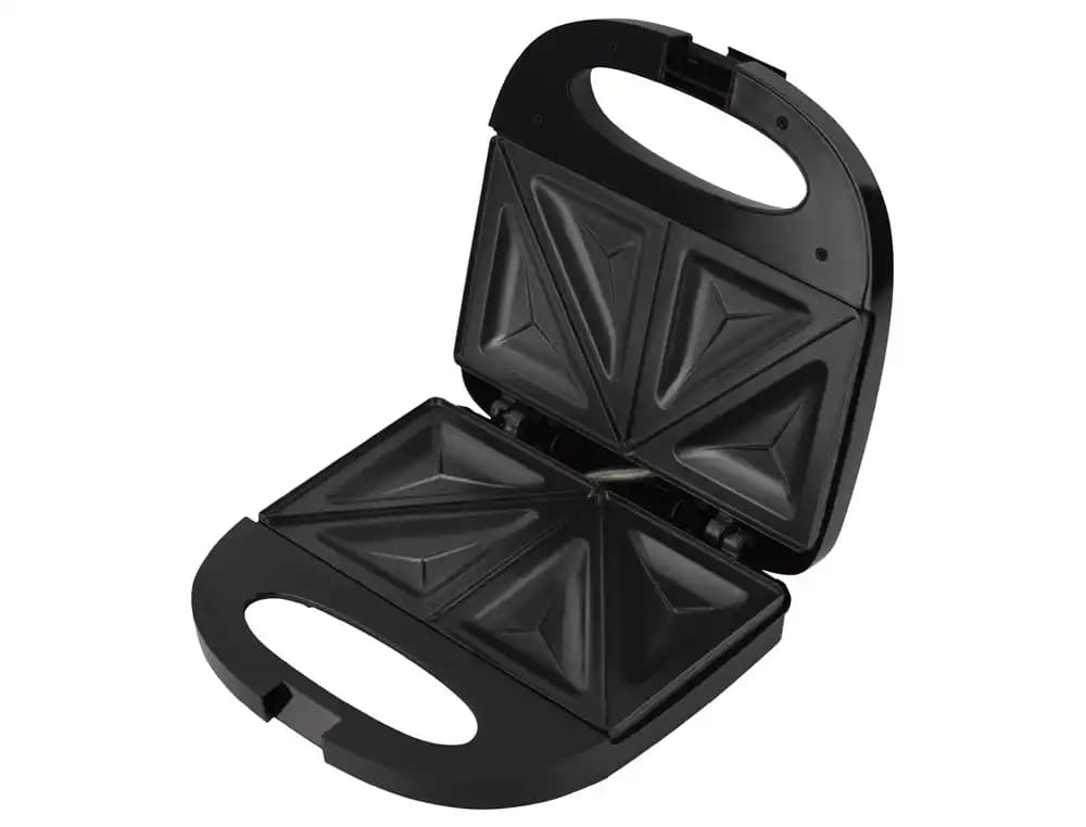 Sandwichera magefesa suisse black 750w con asa fria al tacto antiadherente