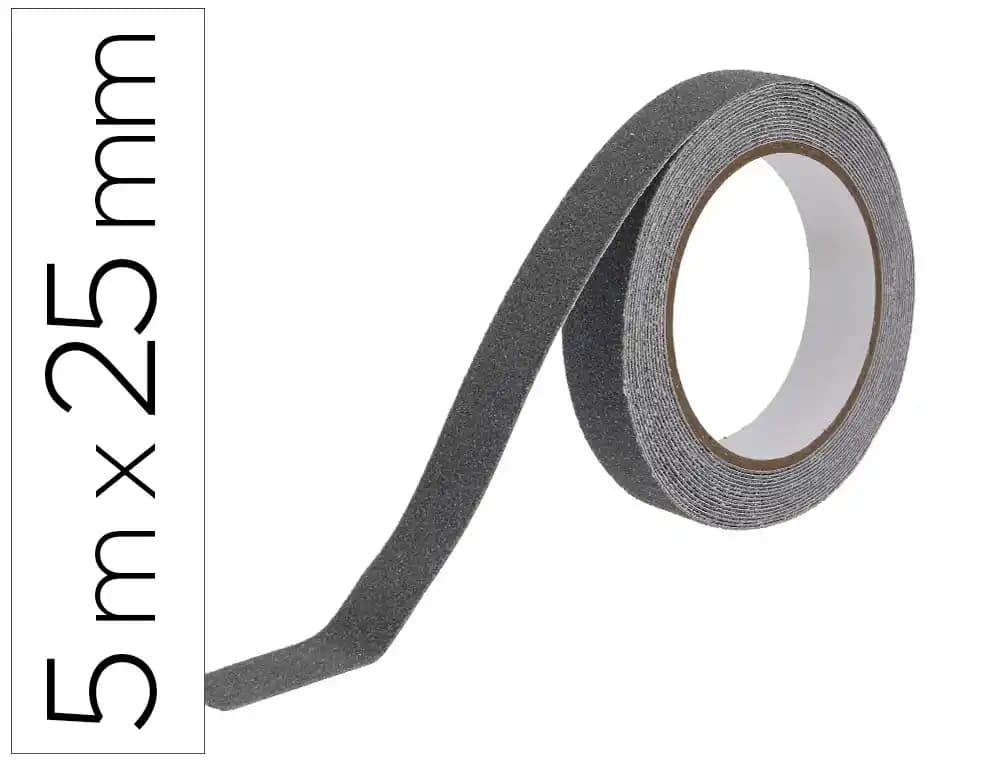 Q-Connect Cinta antideslizante Q-Connect de color gris