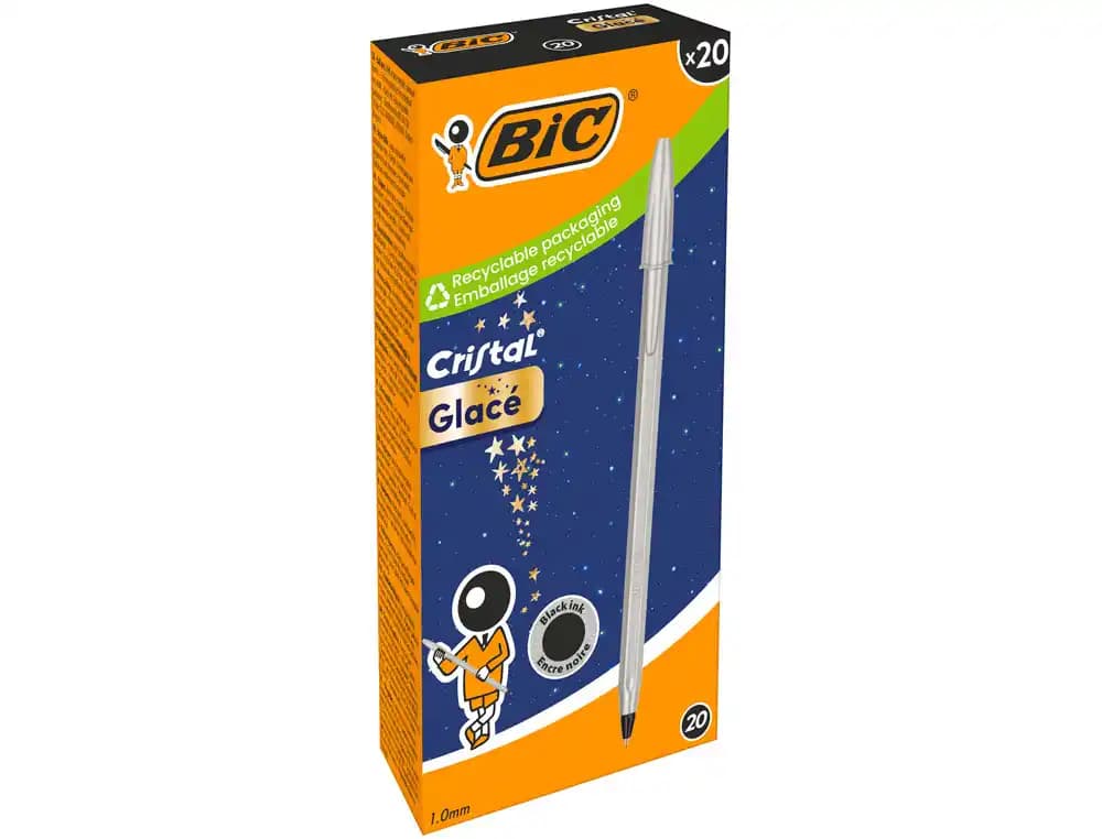 Bic Boligrafo bic cristal glace punta 1 mm