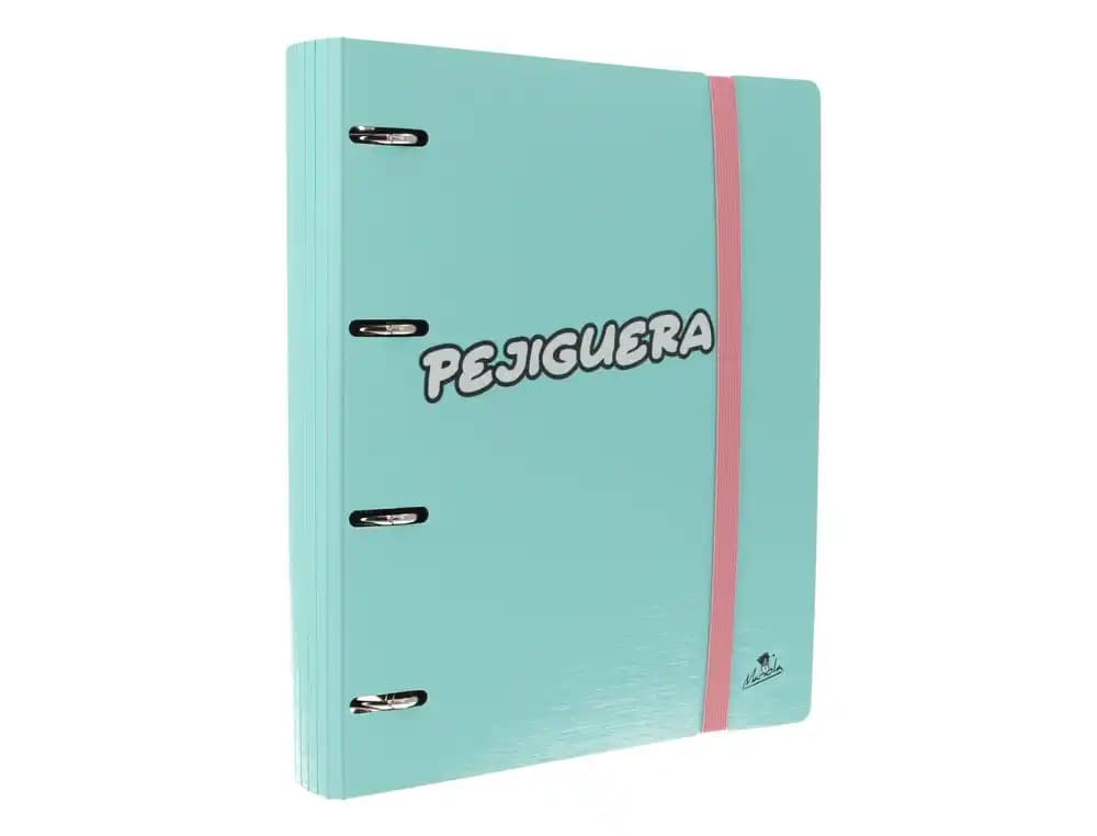 Carpeta 4 anillas 40 mm mixtas mariola polyfoam din a4 sin recambio pastel palabras