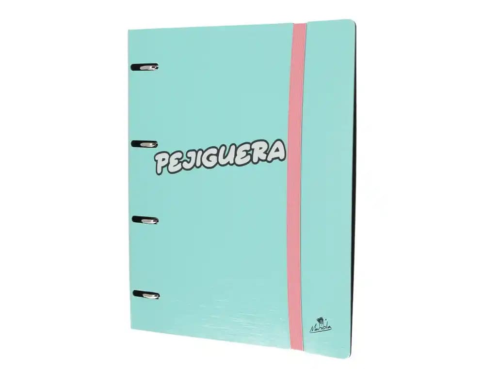 Carpeta 4 anillas 40 mm mixtas mariola polyfoam din a4 sin recambio pastel palabras