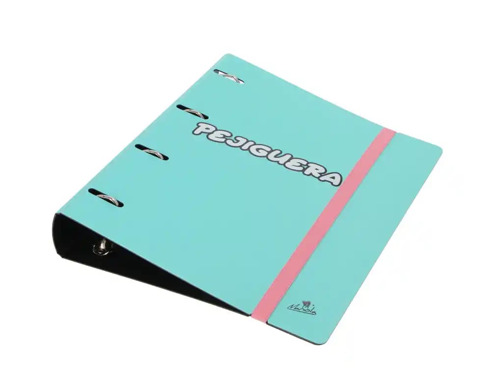 Carpeta 4 anillas 40 mm mixtas mariola polyfoam din a4 sin recambio pastel palabras
