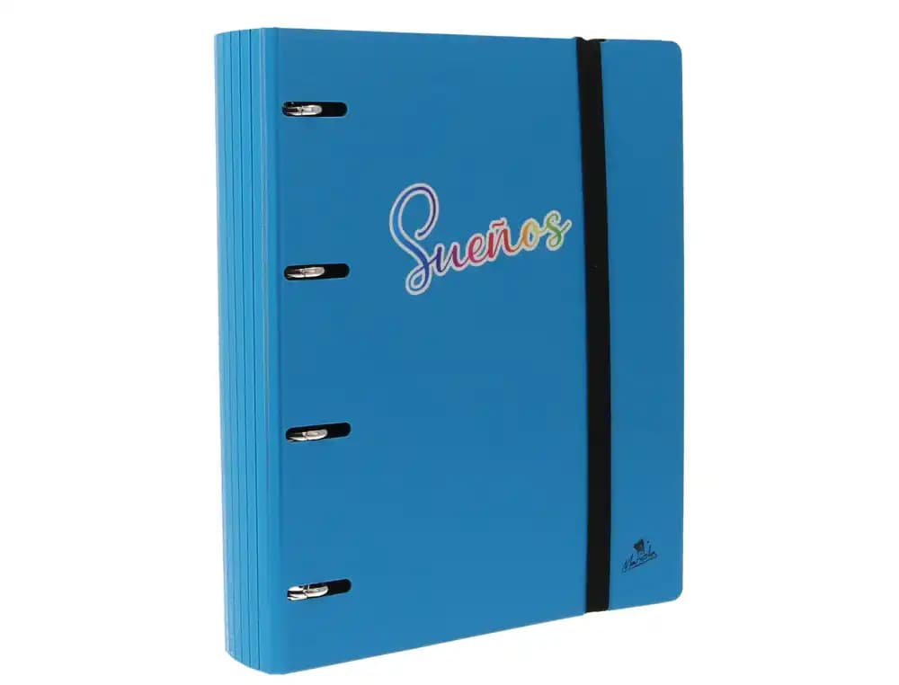 Carpeta 4 anillas 40 mm mixtas mariola polyfoam din a4 sin recambio palabras