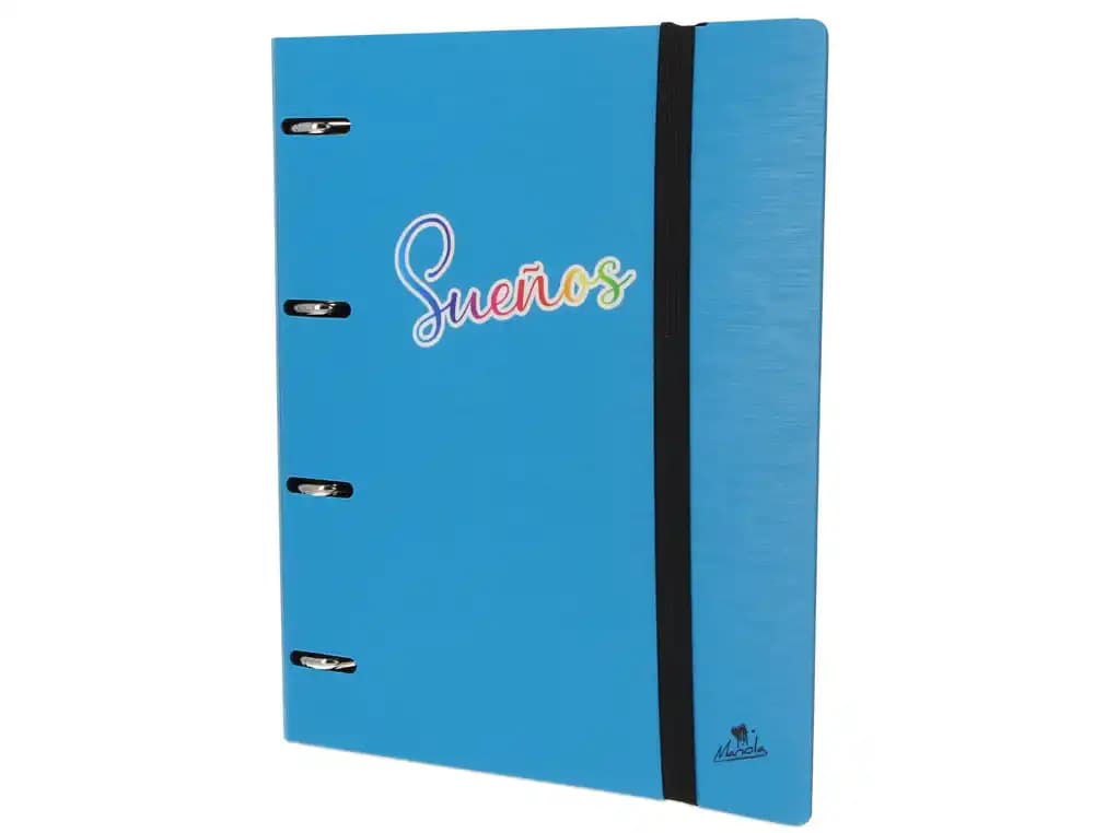 Carpeta 4 anillas 40 mm mixtas mariola polyfoam din a4 sin recambio palabras