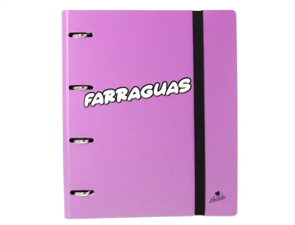 Carpeta 4 anillas 40 mm mixtas mariola polyfoam din a4 sin recambio palabras