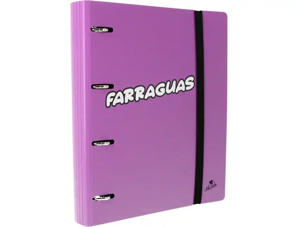 Carpeta 4 anillas 40 mm mixtas mariola polyfoam din a4 sin recambio palabras
