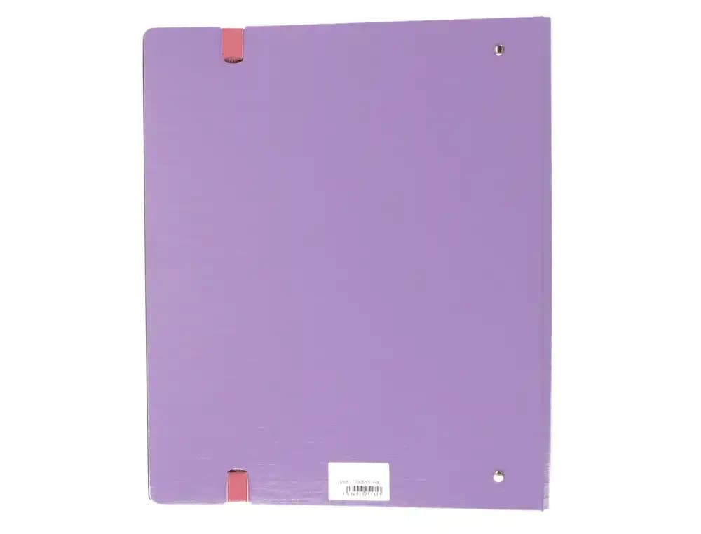 Carpeta 4 anillas 40 mm mixtas mariola polyfoam din a4 sin recambio pastel palabras