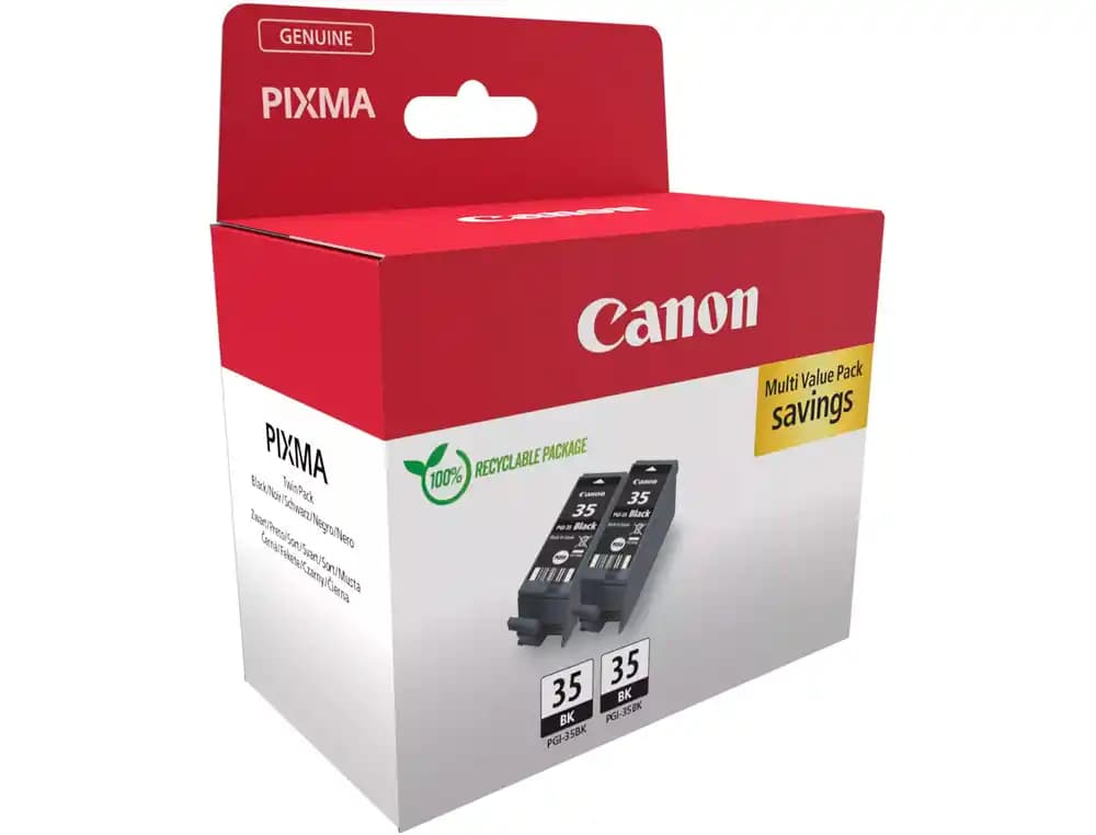 Ink-jet canon pgi-35 pixma ip100/110/tr150/maxify bx110 negro multipack 2 unidades