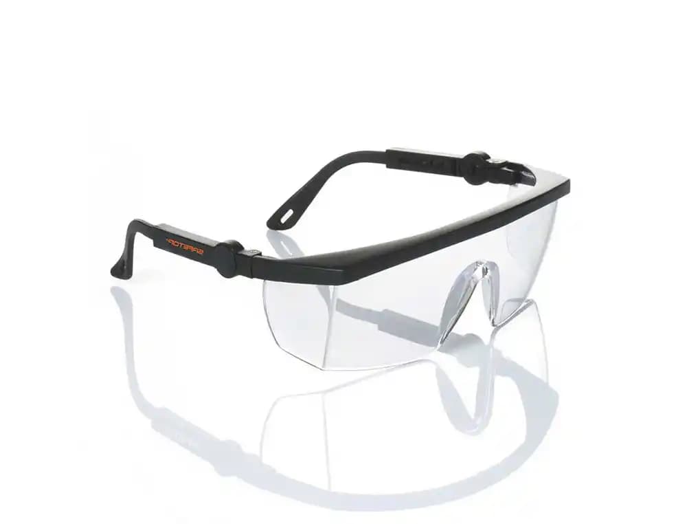 Safetop Gafas de protección Safetop Spacer universal, con ocular claro antivaho