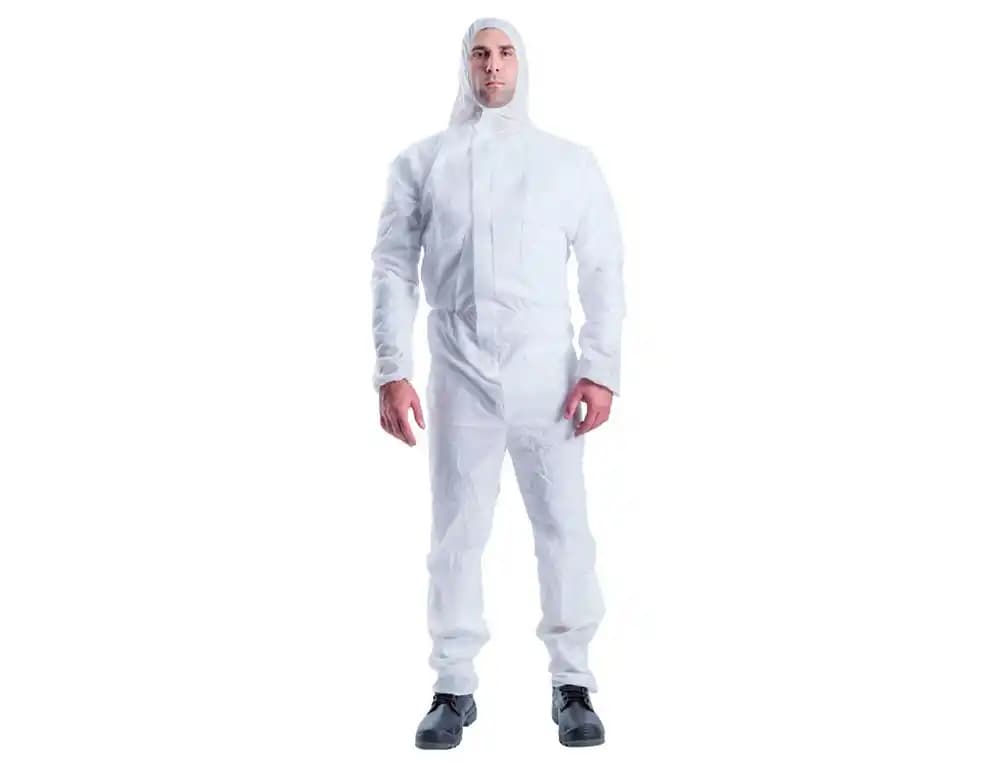 Safetop Buzo de trabajo Safetop skingard weld categoria 3 color blanco talla XL